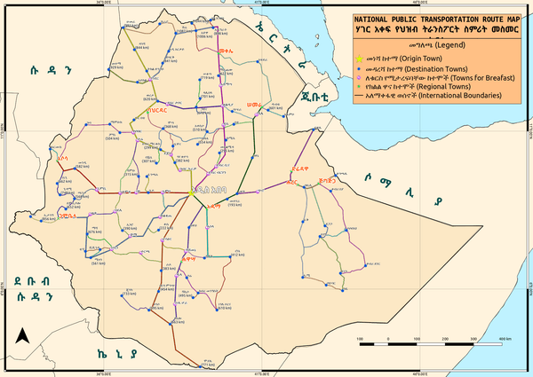 FTA National Route Map