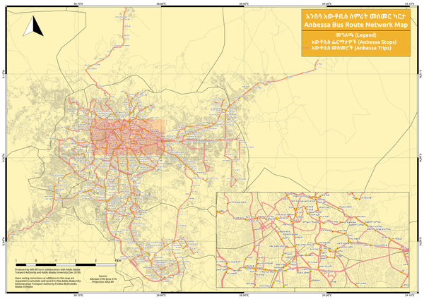 Anbessa Route Network (Amharic)